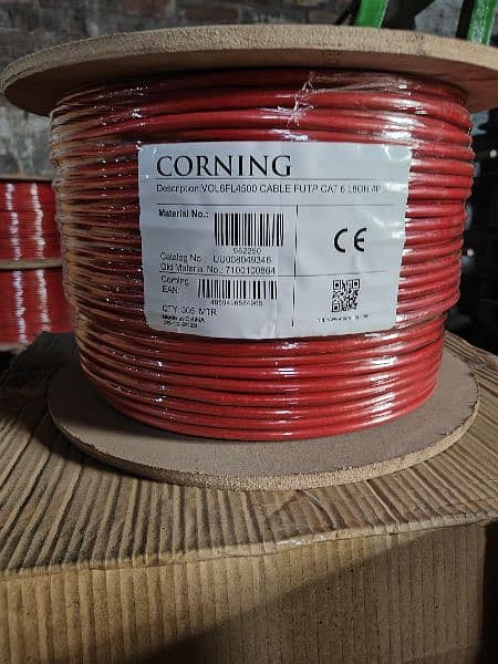 3m corning ftp twisted pairs shielded cat 6 pure copper 0