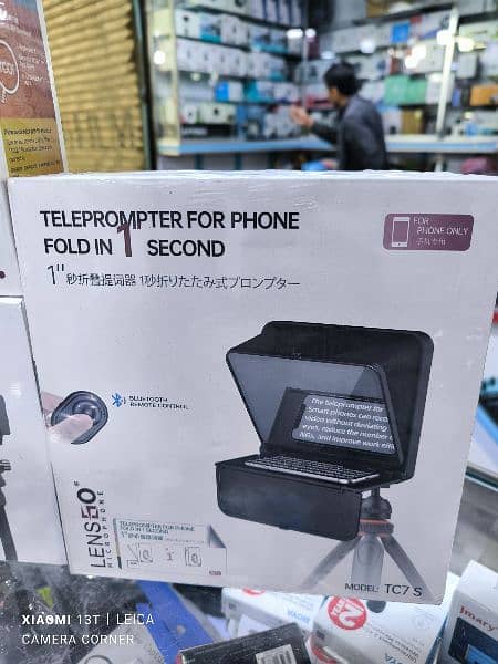 Teleprompter best quality and brand new 1