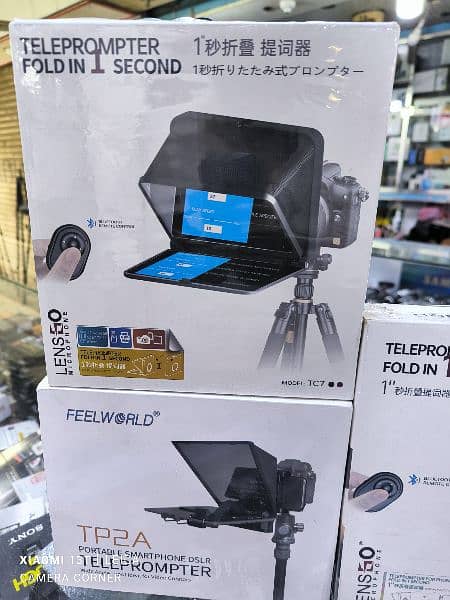 Teleprompter best quality and brand new 2