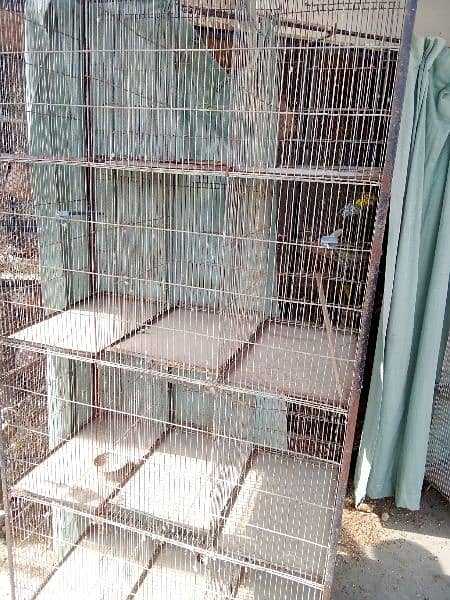 bird and cage for sello 7