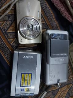 Sony camera & Canon camera