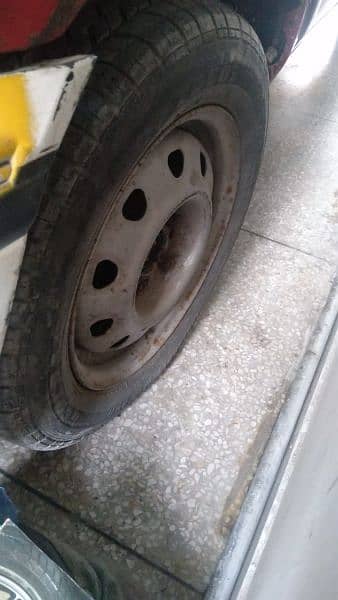 14 inch size tyres tires only without rims. DHA. whatsapp only please 1