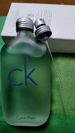 Calvin Klein.  Ck - one.  ITALY import. 100 % genuine [ 200ml ]