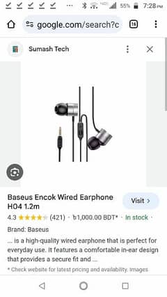Baseus Encok h04 Extra Bass boosted sound