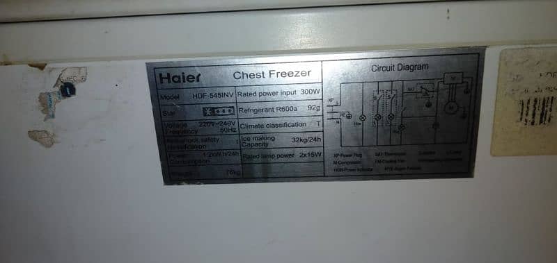 Haier inverter Double Door Freezer 2