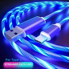 Glowing Cable Mobile Phone Charging Cables LED light 0