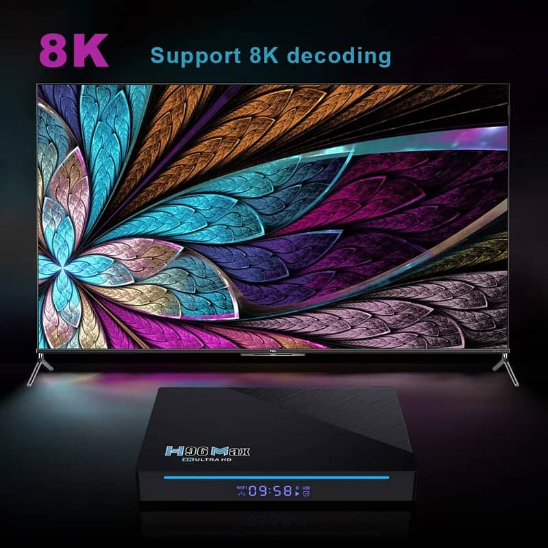 H96 Max 3566 8K 3D Android 11 8GB 64GB Android TV BOX 2