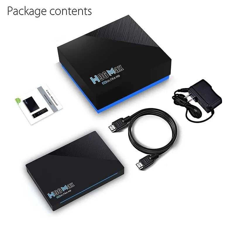 H96 Max 3566 8K 3D Android 11 8GB 64GB Android TV BOX 6