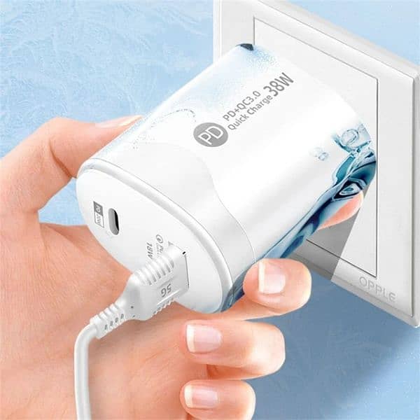 Tatal 38W Wall Charger Quick Charge PD20W Power3.0 Fast Charger 4