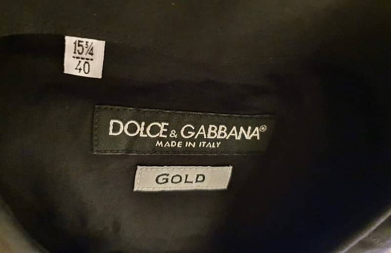 Branded Shirt for Men DOLCE & GABBANA Gold 2