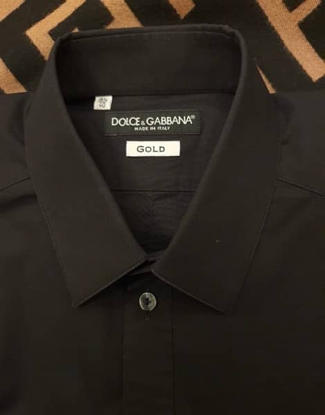 Branded Shirt for Men DOLCE & GABBANA Gold 3