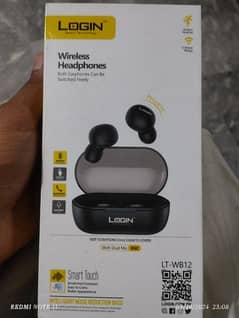 LOGIN SMART TECHNOLOGY LT-WB12 WIRELESS HEADPHONES