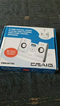 CRAIG Mp3 Audio player with speakers