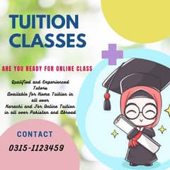 Online Tuition Available