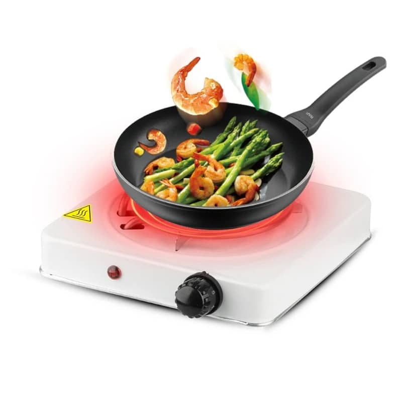 Electric Stove For Cooking, Hot Plate Heat Up In Just 2 Mins, 3