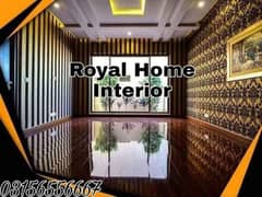 Home, Office Renovation/Decor Wall,s/Flooring/WPC PVC Panel/Wallpaper