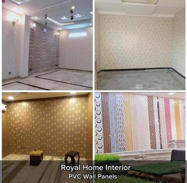 Home, Office Renovation/Decor Wall's/Flooring/WPC,PVC Panel/Wallpaper 8
