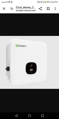 ongird / hybrid inverter growatt available