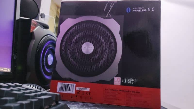 F & D a521x 2.1 Woofer and Speakers NewLike Tags Edifier Audionic Sony 1