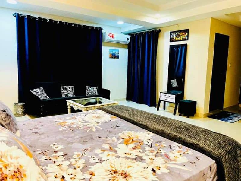 studio and one bed flat daily basis/perday/ short stay in E-11 1
