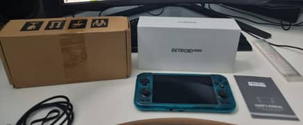 Retriod Pocket 4 Pro Gaming Handheld ( 8GB, 128GB, Ice Blue Color)