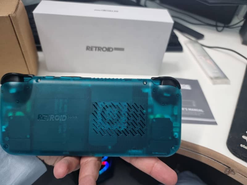 Retriod Pocket 4 Pro Gaming Handheld ( 8GB, 128GB, Ice Blue Color) 3