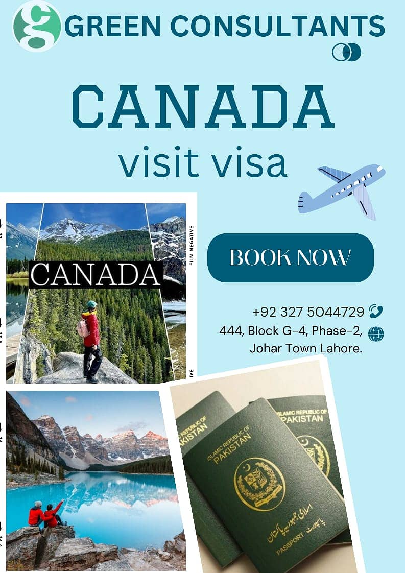 Canada 5 Year Multiple Family visit visa USA AND UK Australia Visa 2