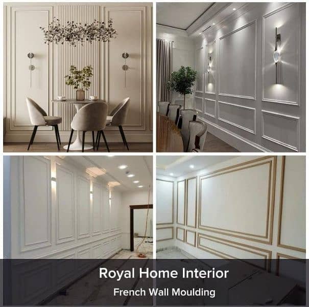 Home, Office Decor/Decor Walls/Wooden Flooring/WPC PVC Panel/Wallpaper 6