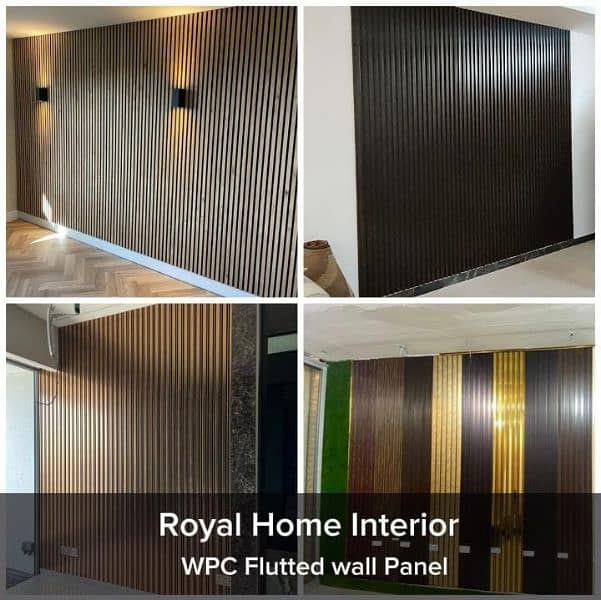 Home, Office Decor/Decor Walls/Wooden Flooring/WPC PVC Panel/Wallpaper 9