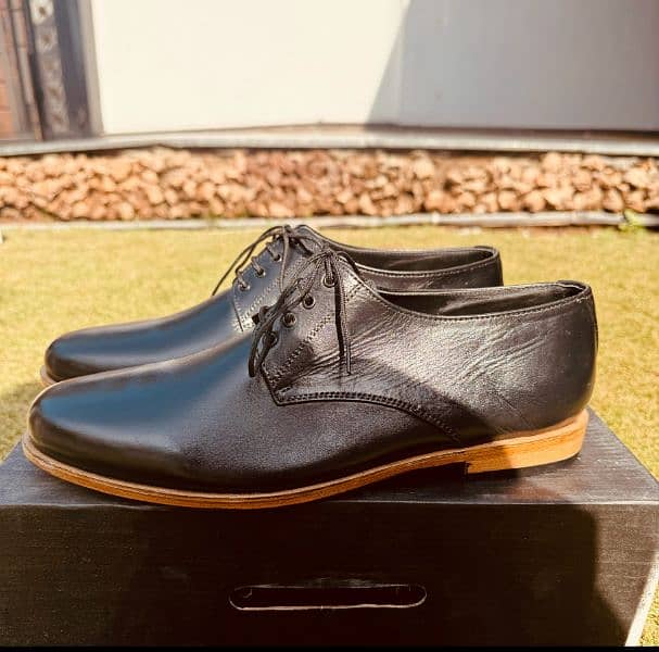 Hand made leather shoes 1
