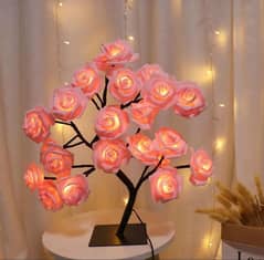 Rose LED  Tree lamp USB plug. . . . .