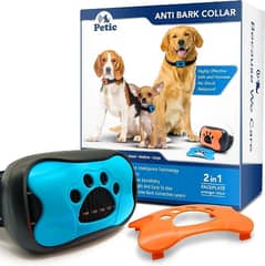 Petic Dog Anti Bark Collar for Small Large Dogs No Shock Barking