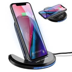 ELEGIANT 15W Fast Wireless Charger with Qi Certification