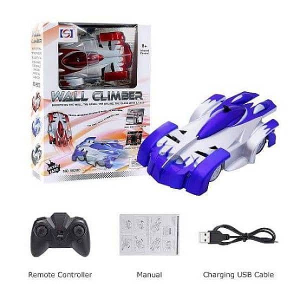 Pup Go Remote Control Wall Climbing Racing Car, Dual Mode 360 1