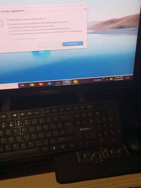 Hp complete pc setup for sale with led or wireless keyboard and mouse 3