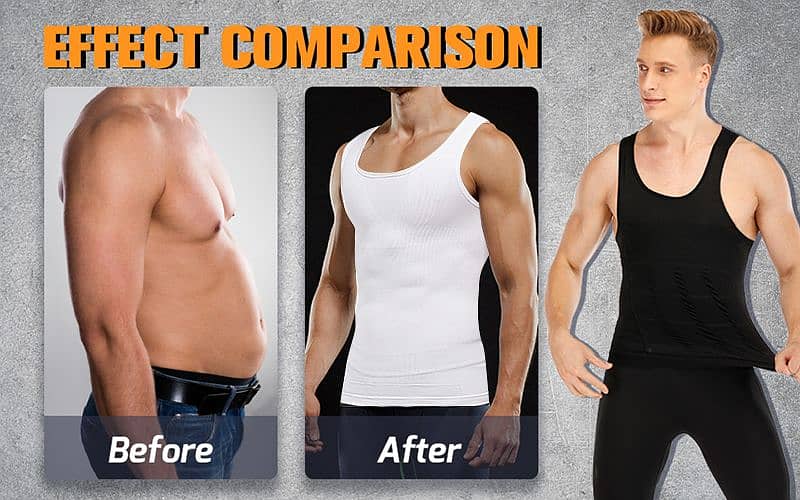 Slim n Lift Men Body Shaper Vest 1