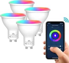 MoKo Smart WiFi LED Spot Light Bulb 5W GU10 Dimmable Spotlight 0