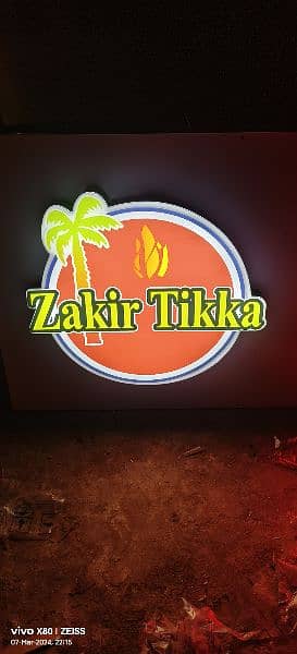 3D Sign Board / Sign Board / Neon Sign 3
