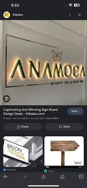 3D Sign Board / Sign Board / Neon Sign 6