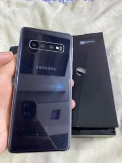 samsung s10 dual sim official approved with box 0