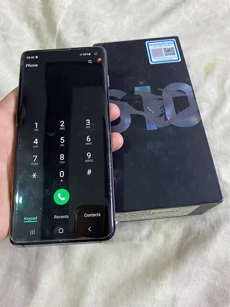 samsung s10 dual sim official approved with box 3