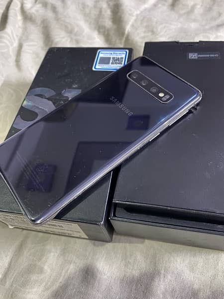 samsung s10 dual sim official approved with box 8