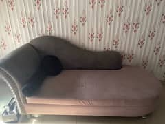 single deewan sofa with pillow