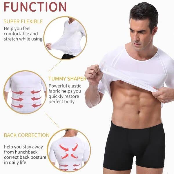 Men Body Shaper Slim n Vest tummy tucker 0