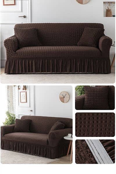 Turkish sofa covers 1 seater & 2.3. 5.6. 7 (0322-0676364) 3
