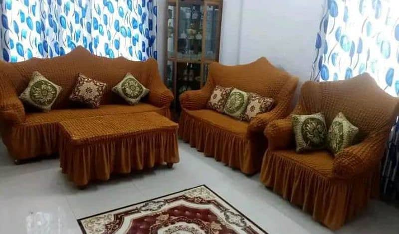 Turkish sofa covers 1 seater & 2.3. 5.6. 7 (0322-0676364) 4