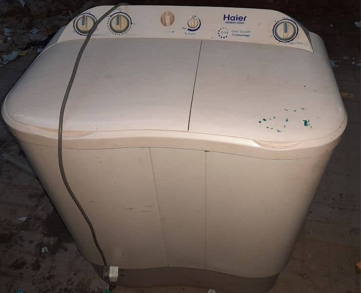 Haier Washing machine no any  repering 0