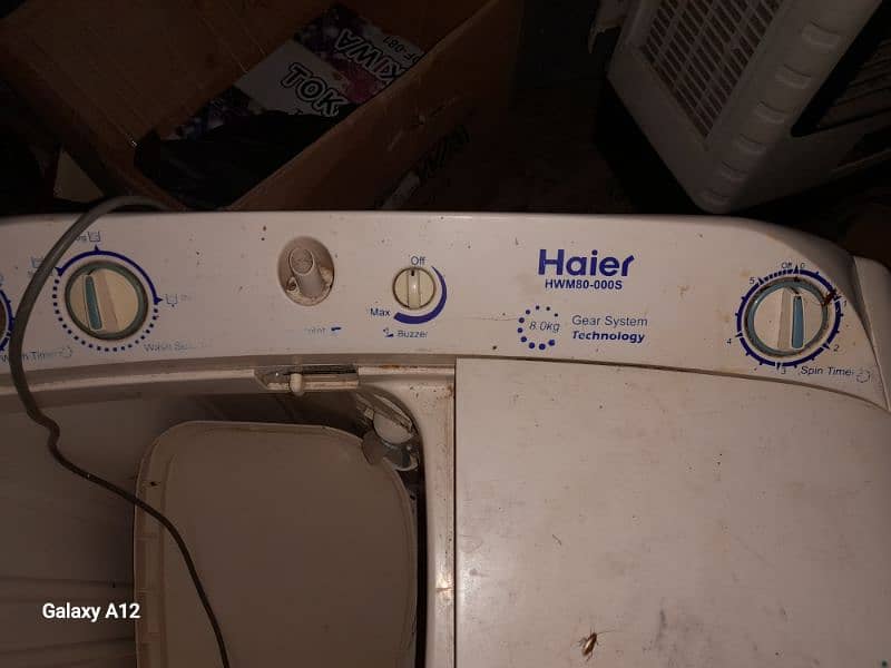 Haier Washing machine no any  repering 5