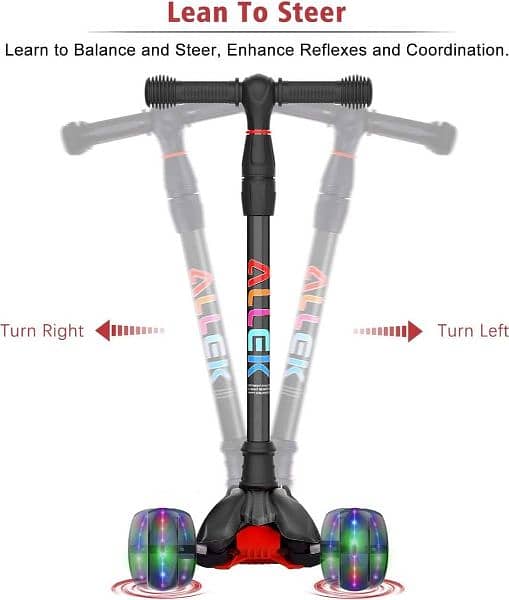 Pro Scooter For Kids 3 to 12 years old Child amazing Flashing Wheels 3