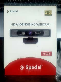 Spedal 4K UHD Webcam with Remote Control 0